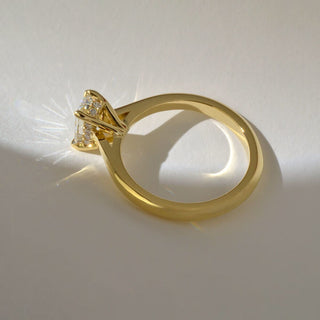 Emerald-Cut Diamond Solitaire