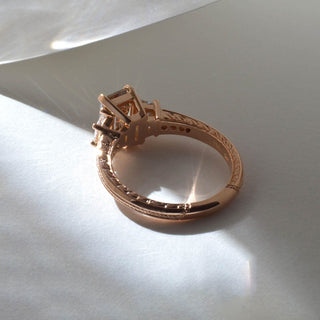 Cognac Diamond in Deco-Inspired Design