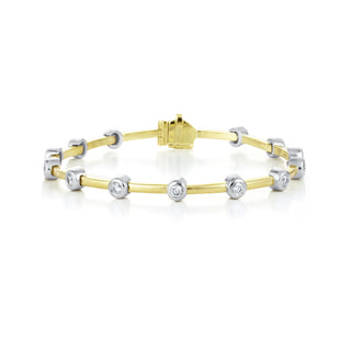 Diamond Bar Bracelet