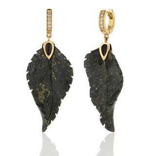 Cicely Earrings in Black