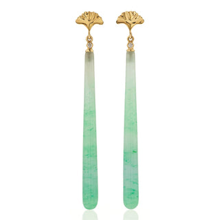 Ginko Leaf Earrings
