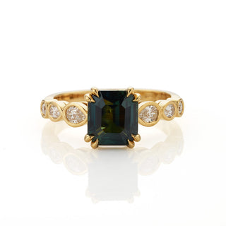 Sapphire Kiss Ring