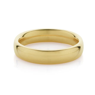 18ct Classic Oval Band 5mm