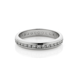 Channel Set Diamond Eternity Band