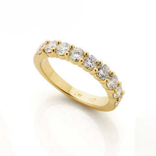 Diamond Nine-Stone Band