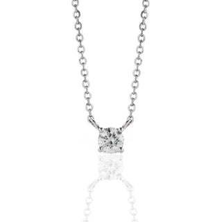 Diamond Solitaire Floating Pendant 0.23ct