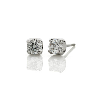 Diamond Studs Claw Set 0.60ct