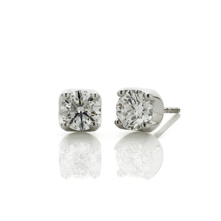 Diamond Studs Claw Set 1ct