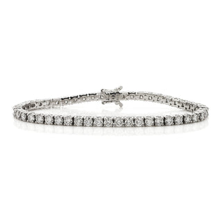 Diamond Tennis Bracelet 7.36ct