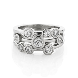 Diamond Bubbles Ring