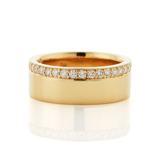 Off-set Diamond Cuff