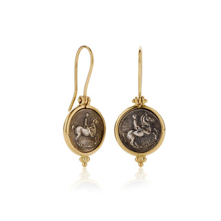 Grecian Coin Earrings